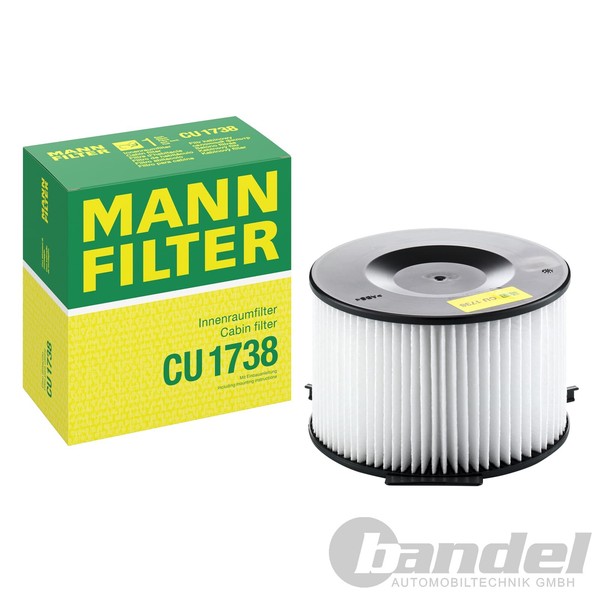 Mann Innenraumluft Filter FüR VW Transporter T4 Kasten/ Pritsche 1.9/2.0/2.4/2.5-image