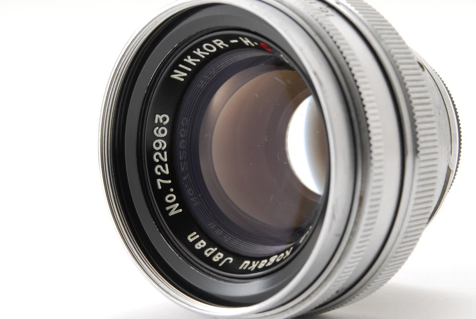 【NEAR MINT】 Nikon Nippon Kogaku Nikkor H.C 50mm 5cm f/2 Lens S Mount JAPAN - Image 4 of 4