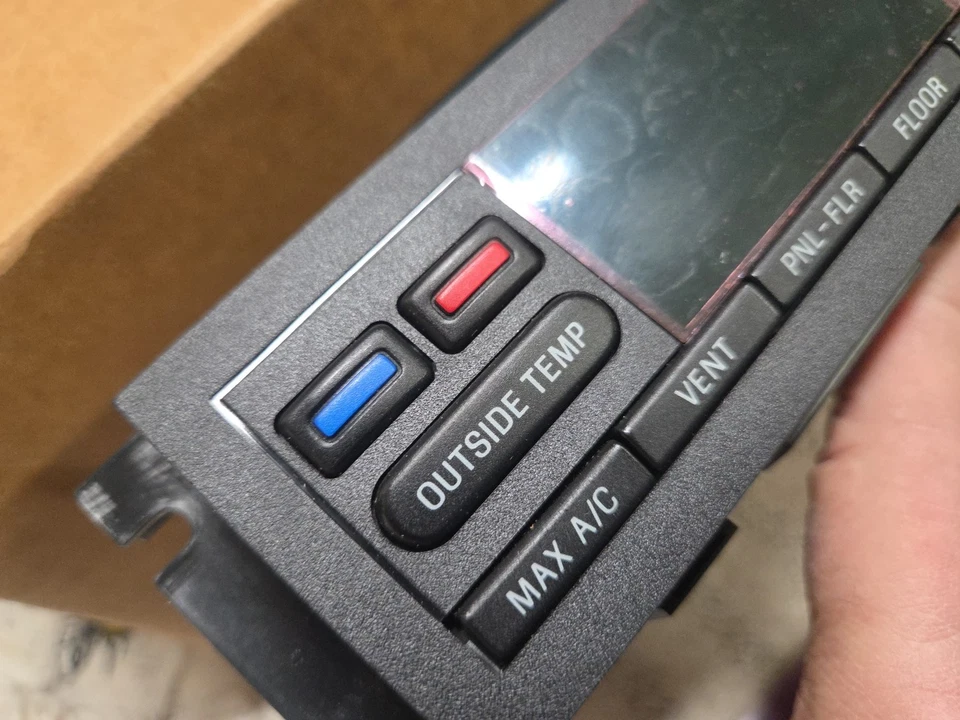 Lincoln 1991 1992 HVAC módulo de control de clima automático Foto 3 de 4