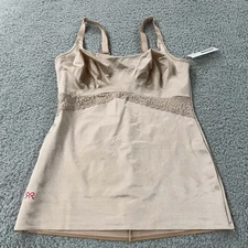 Ruby Ribbon Lace Cami Camisole Shaping Top Size 36 Shapewear Tank 3024 NWOT