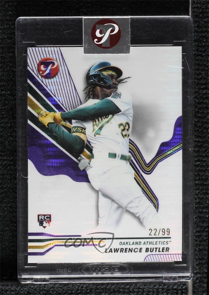 2024 Topps Pristine Purple Pulsar Refractor 22/99 Lawrence Butler Rookie RC v9t