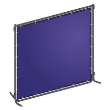 Zoro Select 22Rn78 Welding Screen, Transparent Pvc, 6 Ft. W., 6 Ft. H., 13,