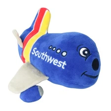 Southwest Airlines Airplane Plush Daron Toys Travel Kids Promotional Gift 2022