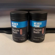 2X Weider Prime Prostate Health - with N.O. Boost, 120 Veggie Capsules 03/2026