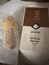 Vintage Oak Switch 3 Pole 2-5 Pos. Non-shorting Stock Switch Rotary 399705-jc