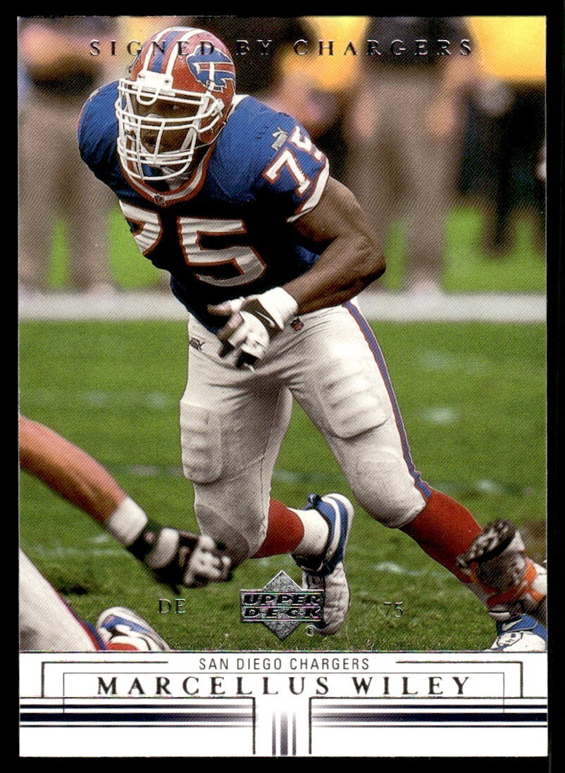 2001 Upper Deck #146 Marcellus Wiley – Chargers