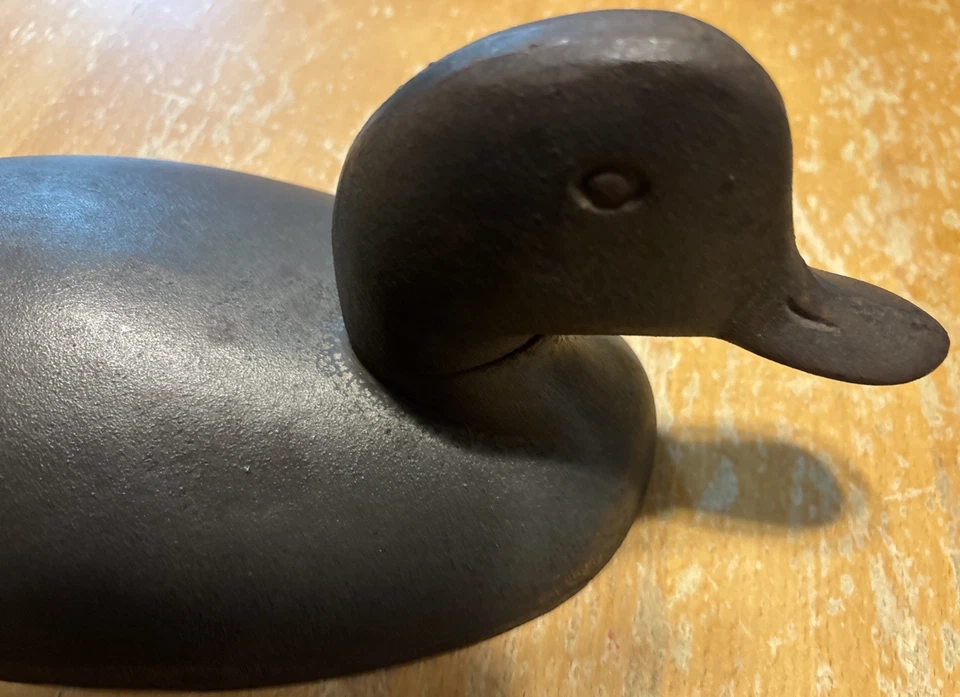 12.5" Antique Cast Iron Sink Box Duck Decoy 5 lbs  0.8 oz - Image 4 of 4