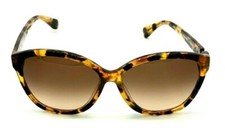 Diane von Furstenberg Ladies Designer Brown  Orange / Brown Gradient Sunglasses