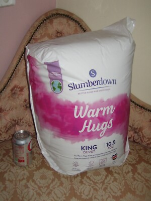 Slumberdown ''Warm Hugs'' Ganzjahres Bettdecke 10,5 Tog - King Size - BRANDNEU