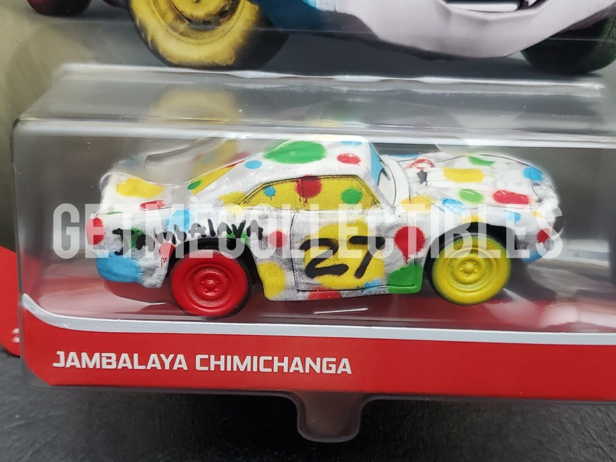 DISNEY PIXAR CARS JAMBALAYA CHIMICHANGA THUNDER HOLLOW 2021 SAVE 6