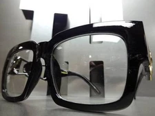 OVERSIZE VINTAGE RETRO HIP HOP SWAG NERD SMART CLUB PARTY Clear Lens EYE GLASSES