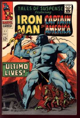 TALES OF SUSPENSE #77 4.5 // 1ST FULL APP ULTIMO MARVEL 1966