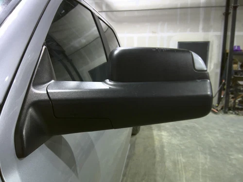 2011 - 2012 Dodge Ram 3500 Driver LH Left Black Heated Power Door Mirror