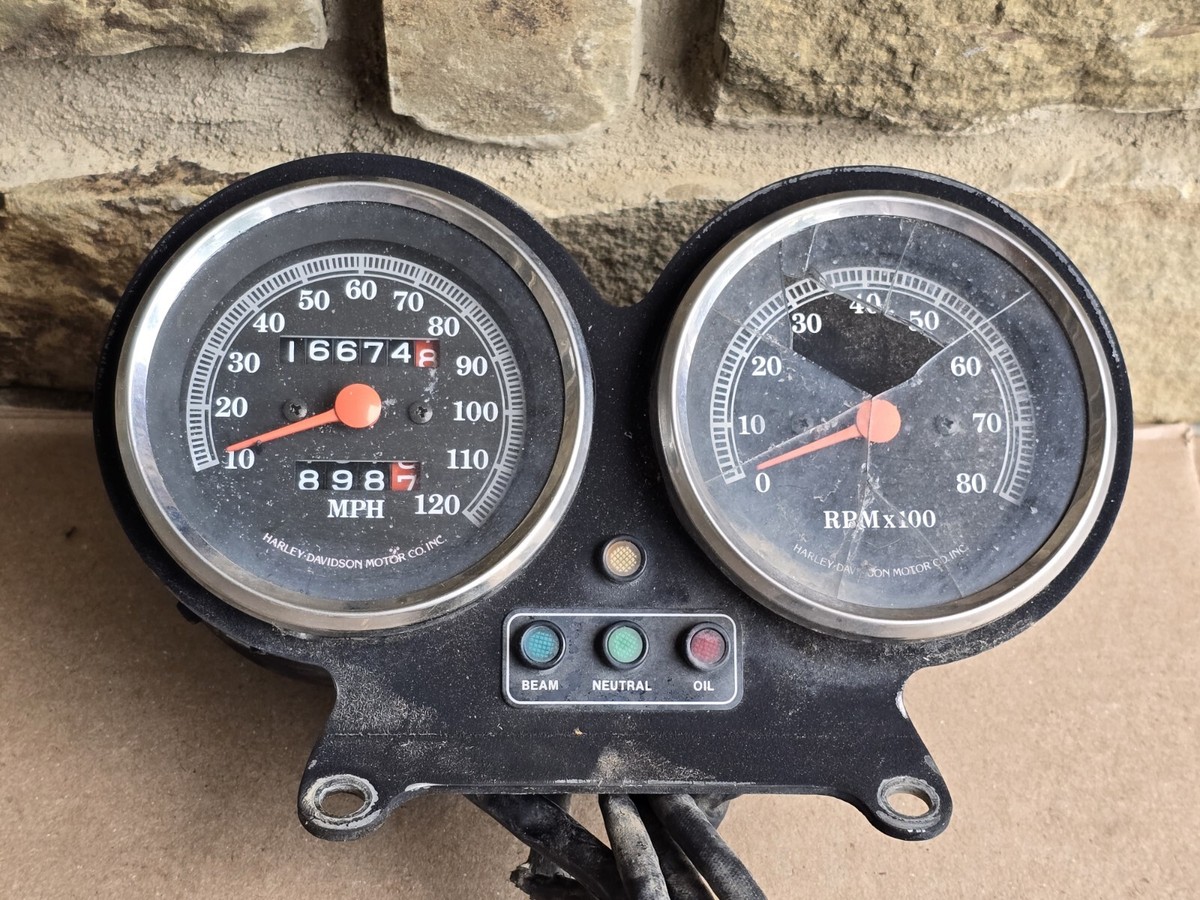 1987 Harley-Davidson Sportster Speedometer Tachometer Bracket