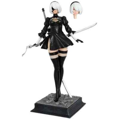 Anime YoRHa No. 2 Type B black PVC Figure Model New No Box | eBay
