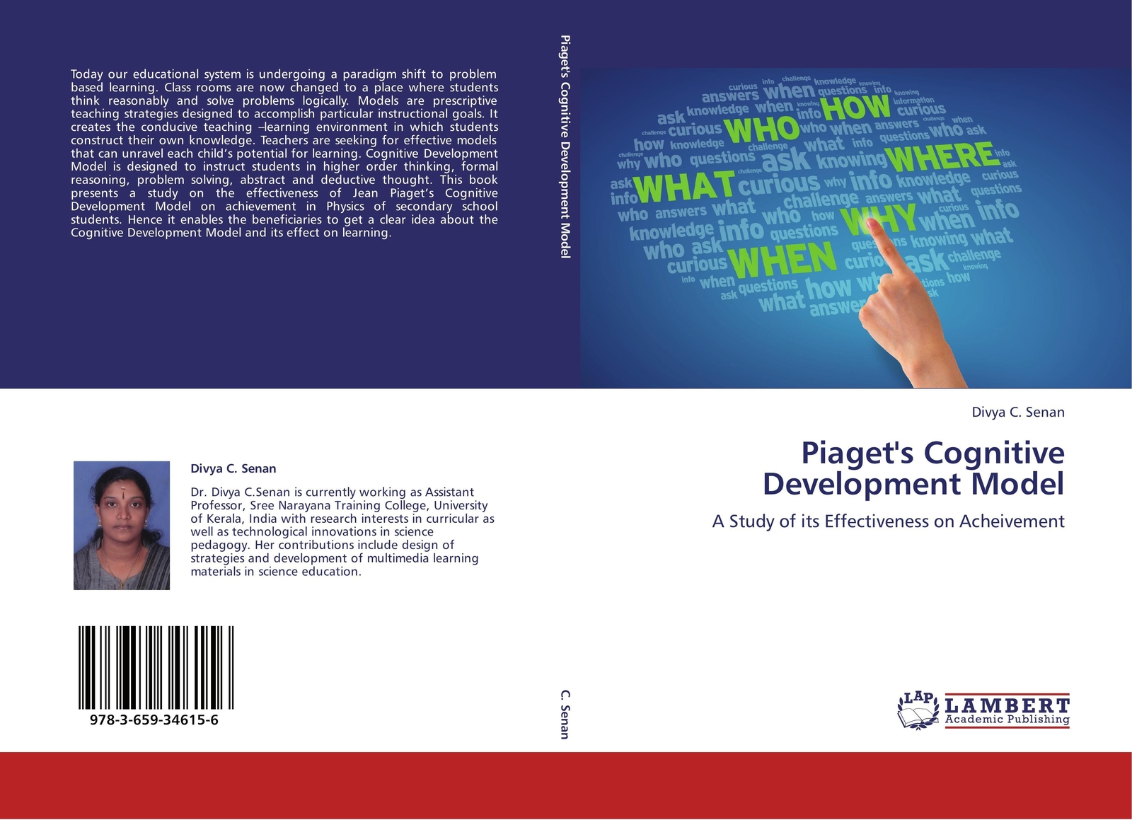 Divya C. Senan | Piaget's Cognitive Development Model | Taschenbuch |