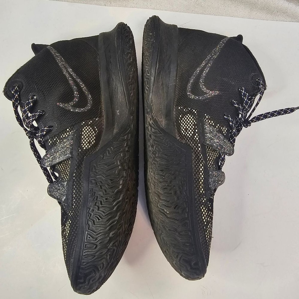Mens Nike Kyrie 7 Grind Black Basketball Tennis Shoes Size 