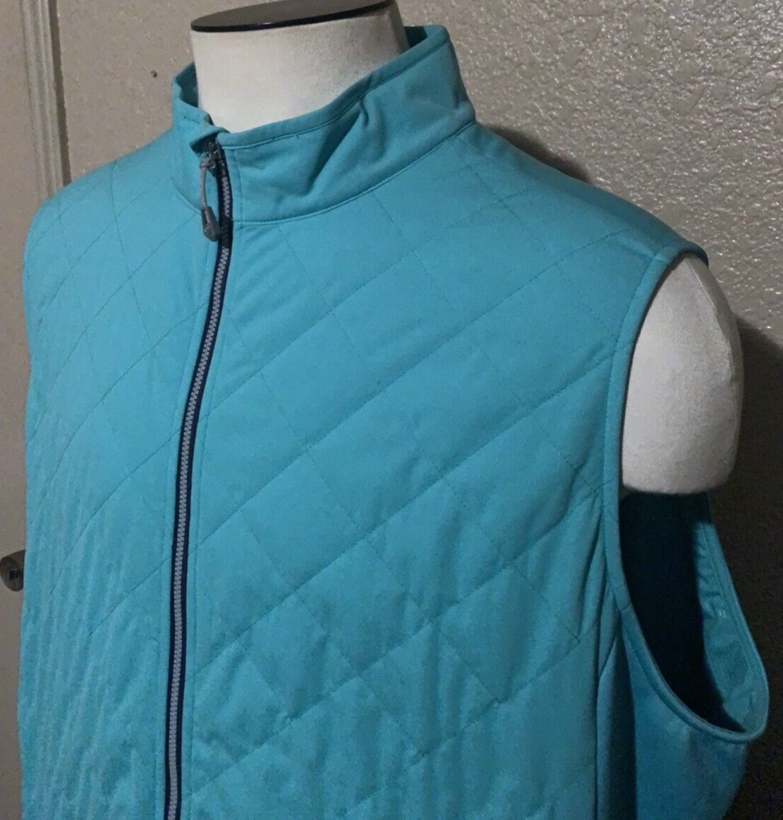 NEW Peter Millar Crown Sport Men's 2XL Lily Pad Fuse Elite Hybrid Golf Vest XXL image 2