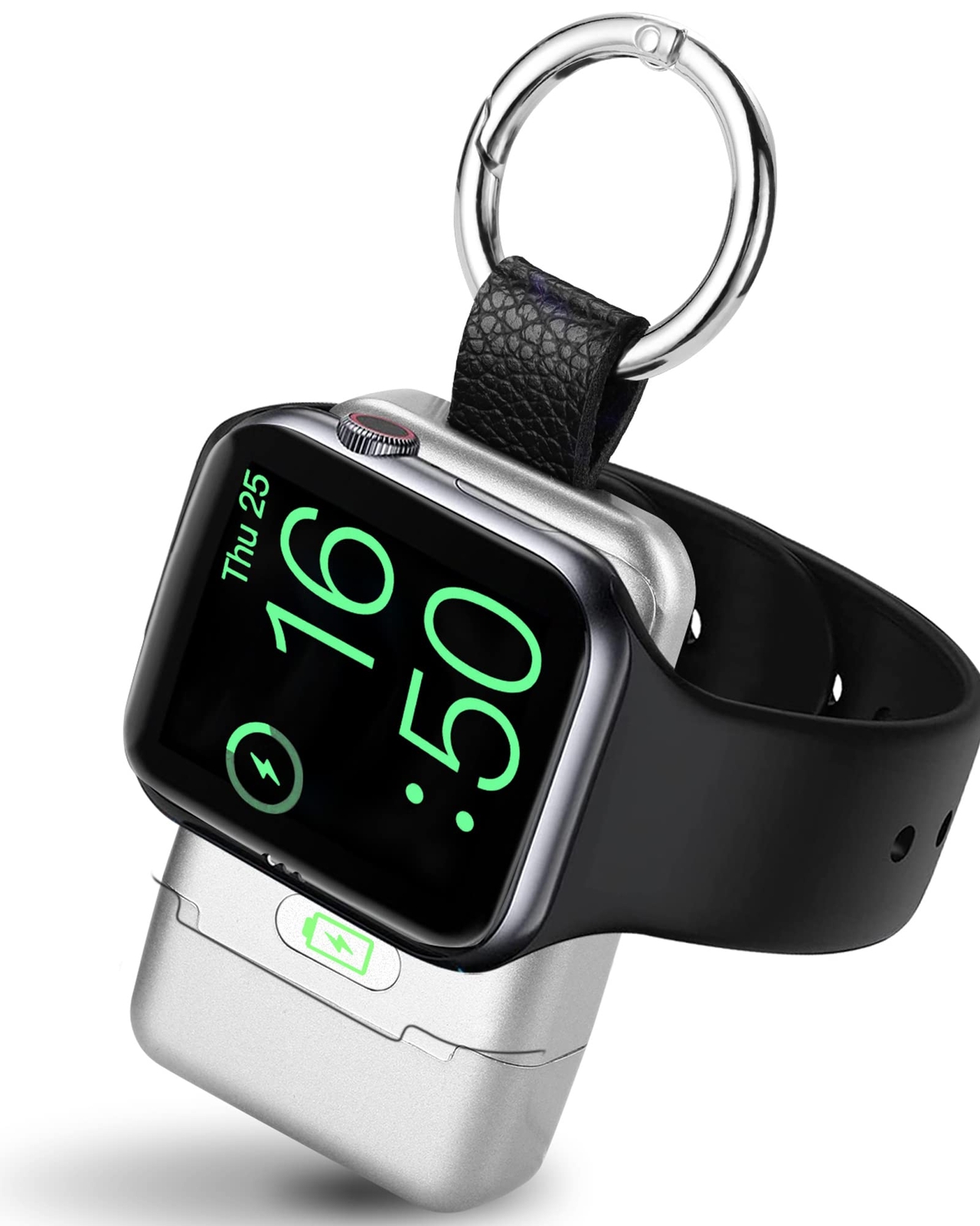 HUOTO Portable Wireless Charger for Apple Watch iWatch Charger 1400mAh Smart ...