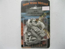 Iron Wind Metals Fantasy Miniatures Snarling Dragon # 06-016  Blister NIP
