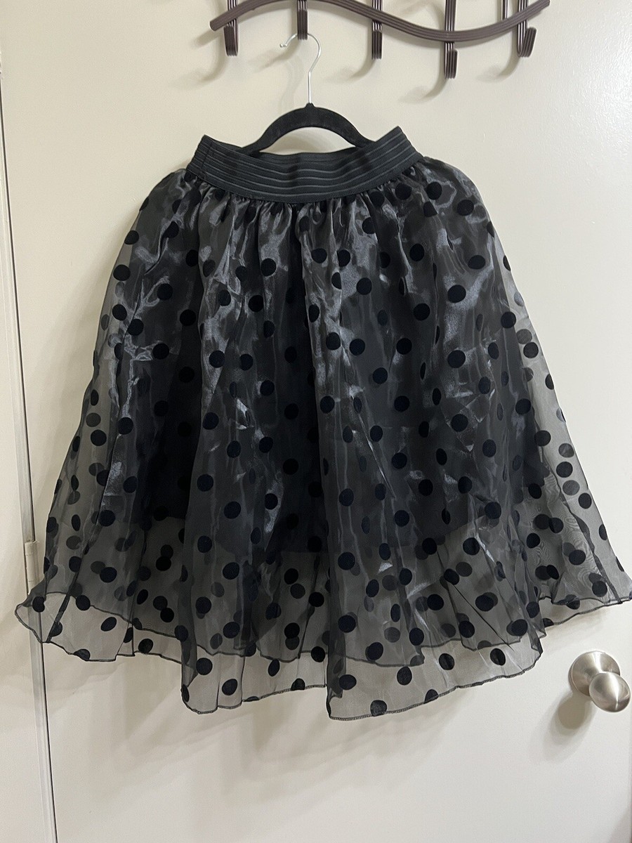 No Brand 2 Layer Sheer Midi Skirt Sz S/M | eBay