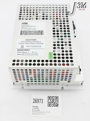 おね  26971 ABB POWER SUPPLY, DSQC 661 3HAC026253-001 | eBay