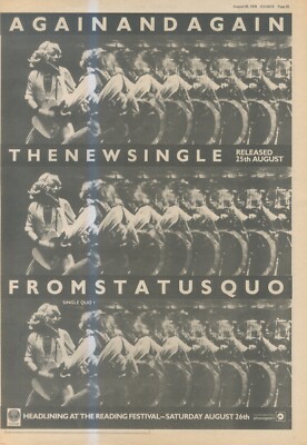 ANEW17 WERBE/BILD 15X11 STATUS QUO : IMMER WIEDER