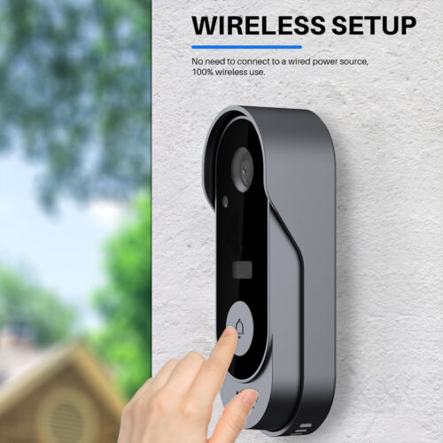 Wireless Security Smart WiFi Doorbell Intercom Video Camera Door Ring Bell Chime - Picture 4 of 16