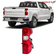Tail Light For 2019-2021 Chevy Silverado 1500 Incandescent Passenger Right Side