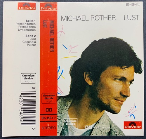 Michael Rother LUST Cassette 815 469-4 **WEST GERMAN 1ST ISSUE 1983** NEAR MINT - Picture 8 of 9