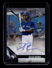 2021 Bowman Platinum Top Prospect Autographs #TOP99 Dasan Brown Auto - NM-MT