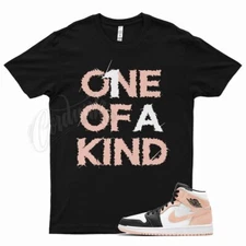 Black 1OAK T Shirt for Air J1 1 Crimson Tint Pink Arctic Orange Dunk High