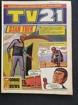 TV 21 COMIC No 69 16th JANUARY 1971 VNC
