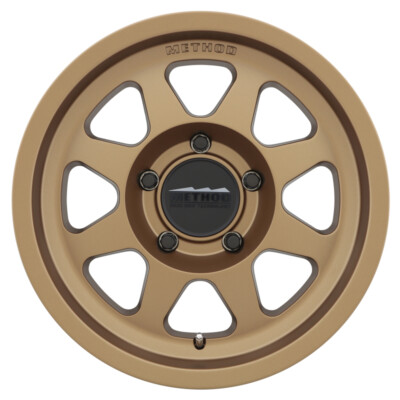 Method MR701 17x8.5 0mm Offset 5x5 71.5mm CB Method Bronze Wheel MR70178550900