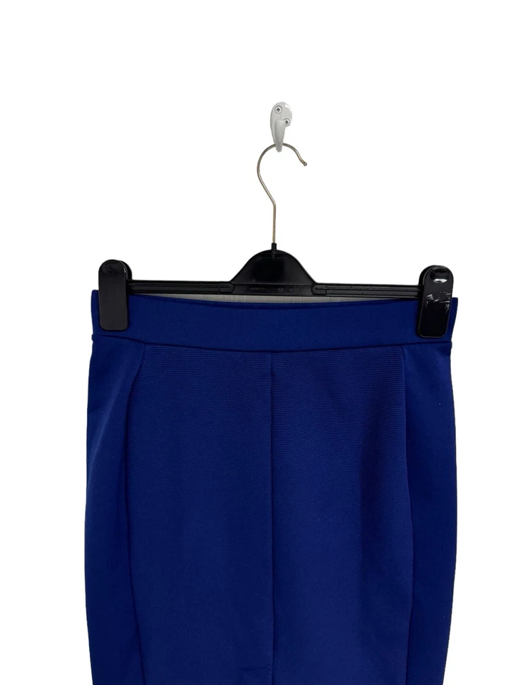 Falda lápiz para mujer Attention azul brillante cintura elástica talla M Foto 4 de 4