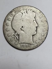 1896 S Barber Half Dollar BETTER DATE !!!