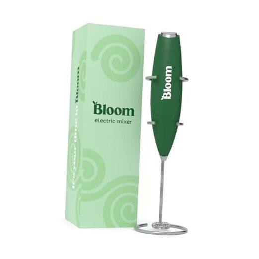 Milk Frother, Hand Mixer, Electric, Handheld Drink Stirrer, Frothing Wand,-image