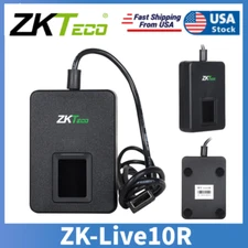 Zkteco ZK-Live10R 500DPI USB Biometric Fingerprint Reader Scaner Sensor ZK9500
