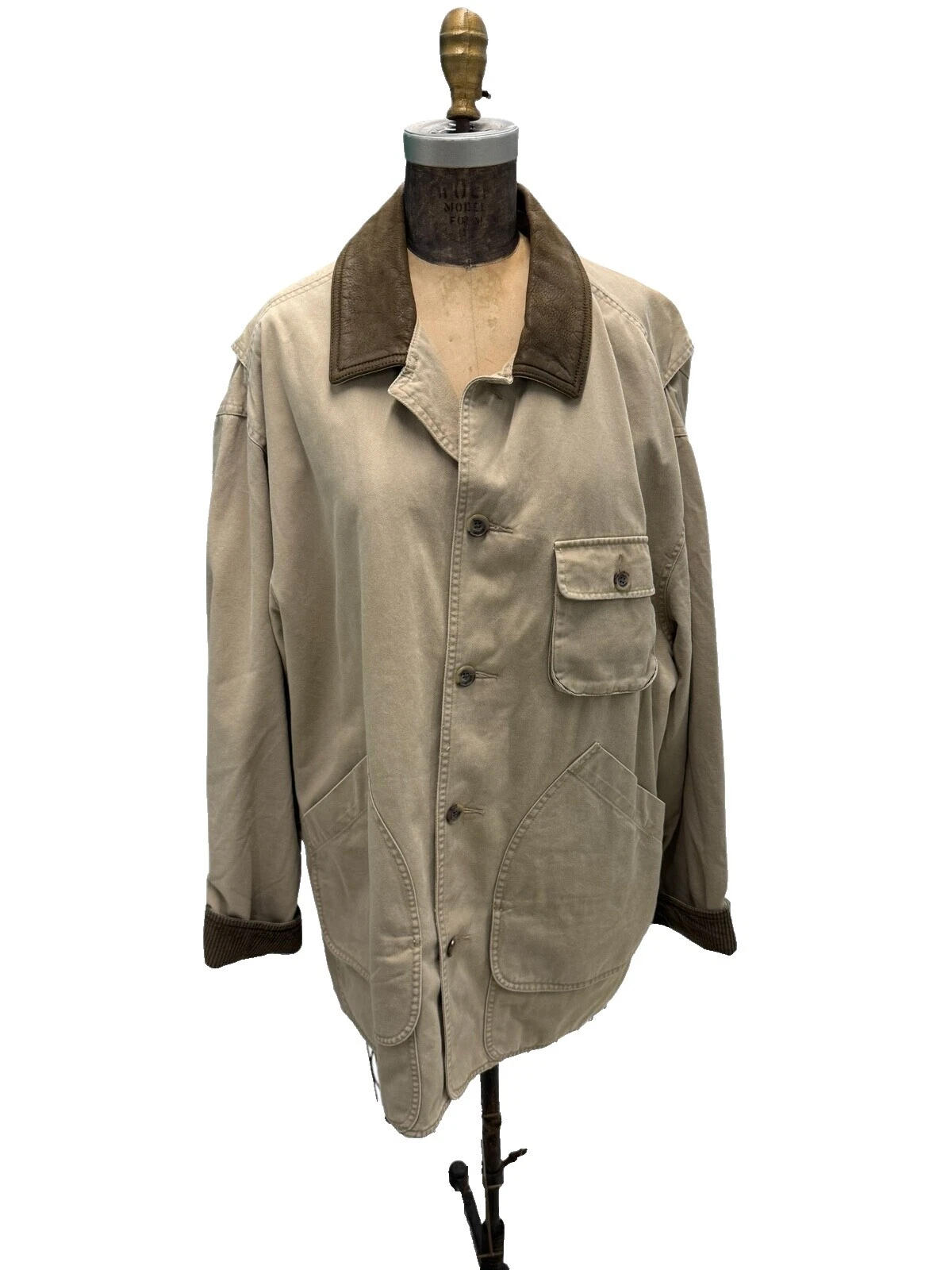 Couro Banana Republic Vintage Casacos e jaquetas para Homens