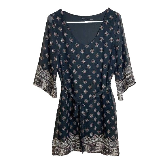 Vestidos florales informales de poesía para mujer