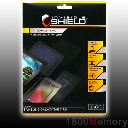 ZAGG InvisibleShield Original Screen Protector for Samsung Galaxy Tab 3 7.0 - Foto 1 di 1