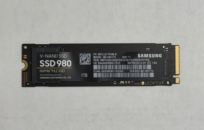 Samsung 980 NVMe M.2 1TB Internal