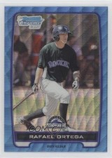 2012 Bowman Chrome Prospects Redemption Refractor Blue Wave Rafael Ortega o6b