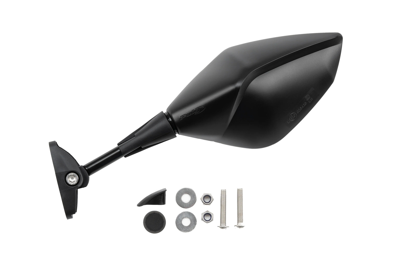 Puig Z3 Mirror Left - Fairing Fitment - Straight Arm | Black