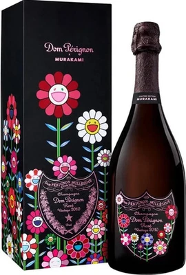 DOM PÉRIGNON Dom Perignon, Champagne Rose 2010 Limited Edition, Design Takashi Murakami