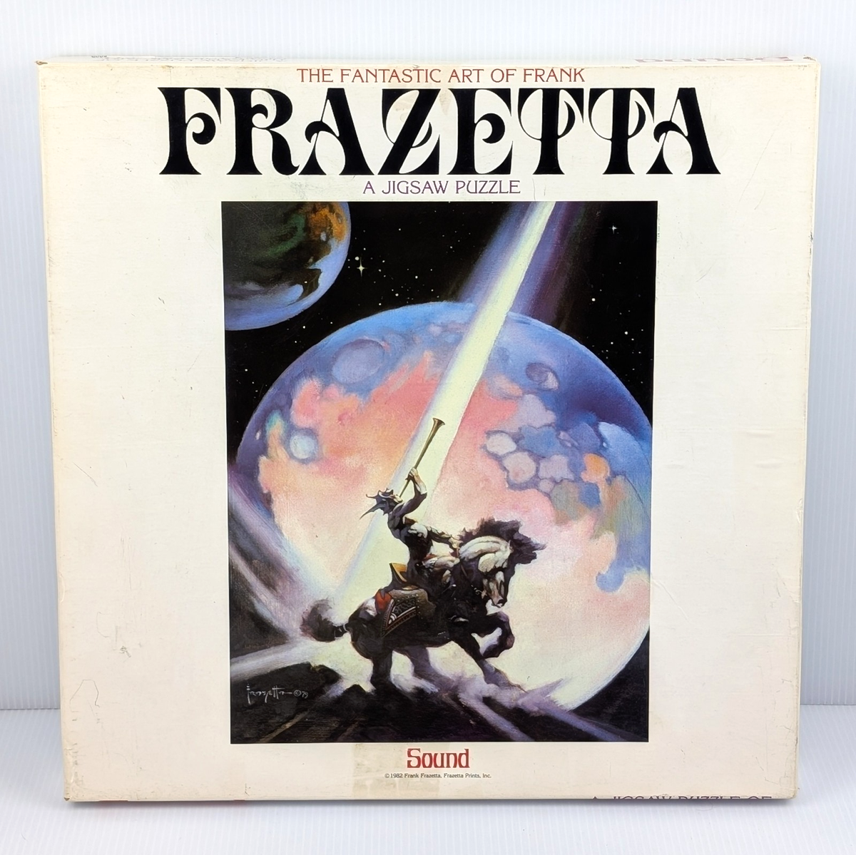 1982 The Fantastic Art Of Frank Frazetta Jigsaw Puzzle “Sound” 551 
