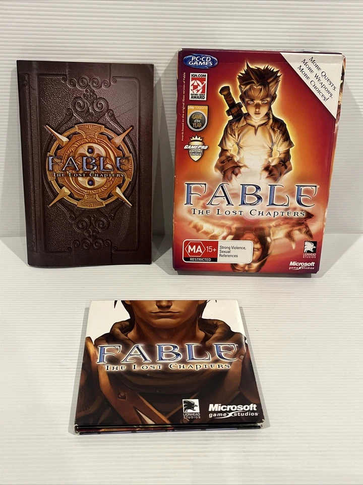 Fable The Lost Chapters PC CD ROM Game With Manual Small Box Edition - Image 4 of 4