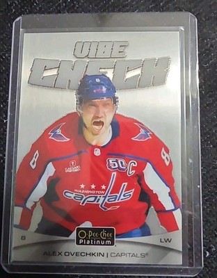 ALEX OVECHKIN 2025-26 O-PEE-CHEE PLATINUM VIBE CHECK SP #7 FREE USA SHIP