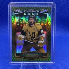 2024-25 Upper Deck Stature Mark Stone 2023-24 Update Green #/375 Golden Knights