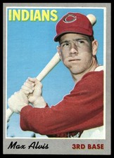 1970 Topps #85 Max Alvis VG-EX SET BREAK SHARP